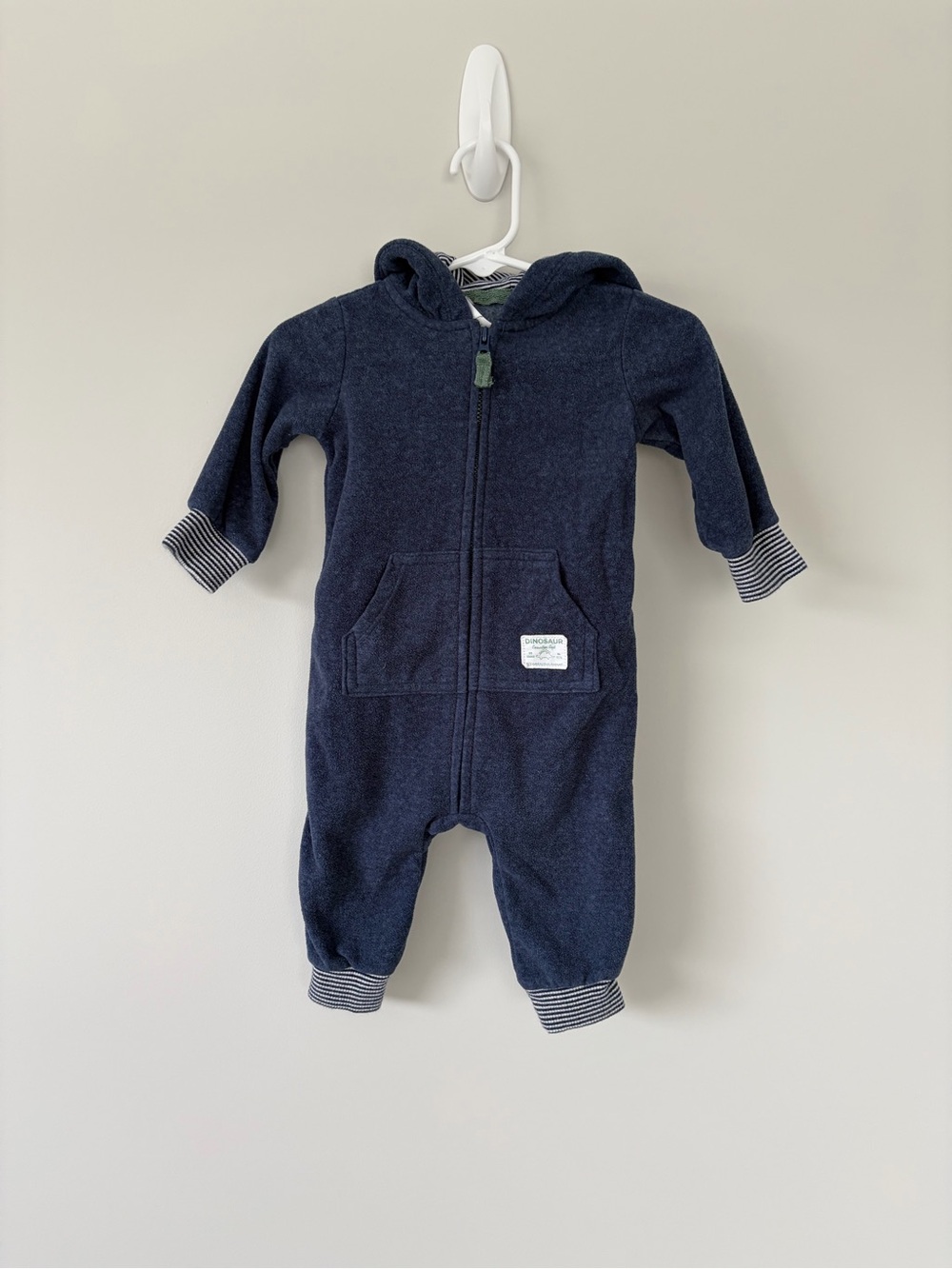 Carters Hooded One-Piece Romper